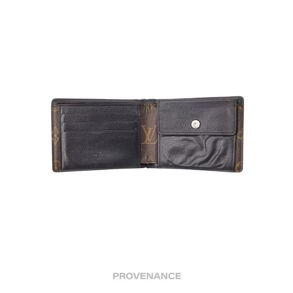 🔴 Louis Vuitton Mindoro Bifold Wallet - Monogram Macassar - Picture 6 of 10